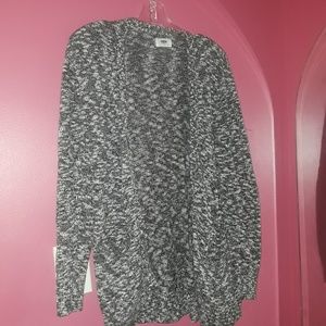 Black and white sweater